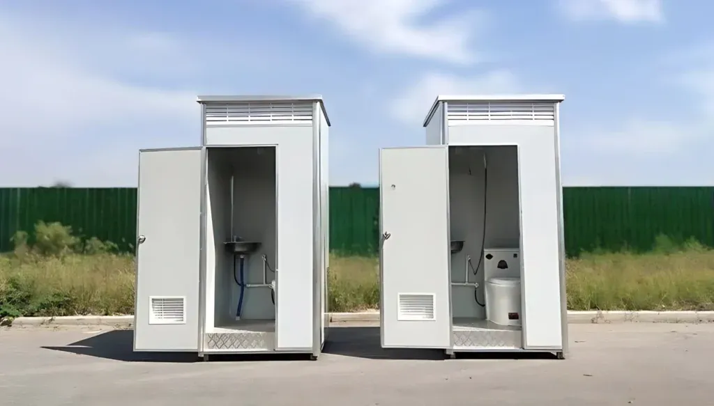Portable toilet rental